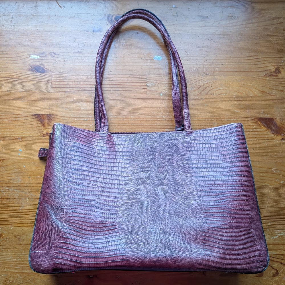 Franklin Covey Purple Messanger Purse